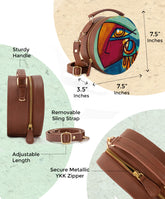 Round Sling Bag | Tearshift